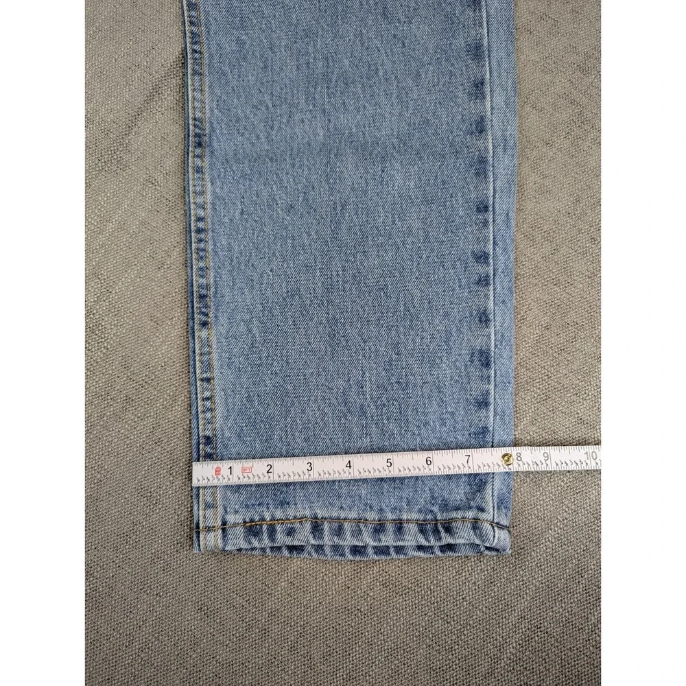 NWT Levis Jeans Mens 33x30 Light Blue 550 Relaxed Straight Denim Pants Casual - Picture 9 of 12